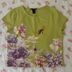 Floral Crop Top